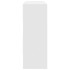 Zapateros 2 uds apilables blanco 89,5x30x40