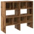 Zapateros 2 uds apilables madera vieja 89,5x30x40