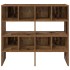 Zapateros 2 uds apilables madera vieja 89,5x30x40