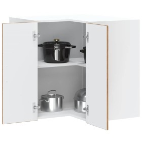 Mueble de cocina esquina pared Porto madera