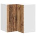 Mueble de cocina esquina pared Porto madera