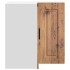 Mueble de cocina esquina pared Porto madera