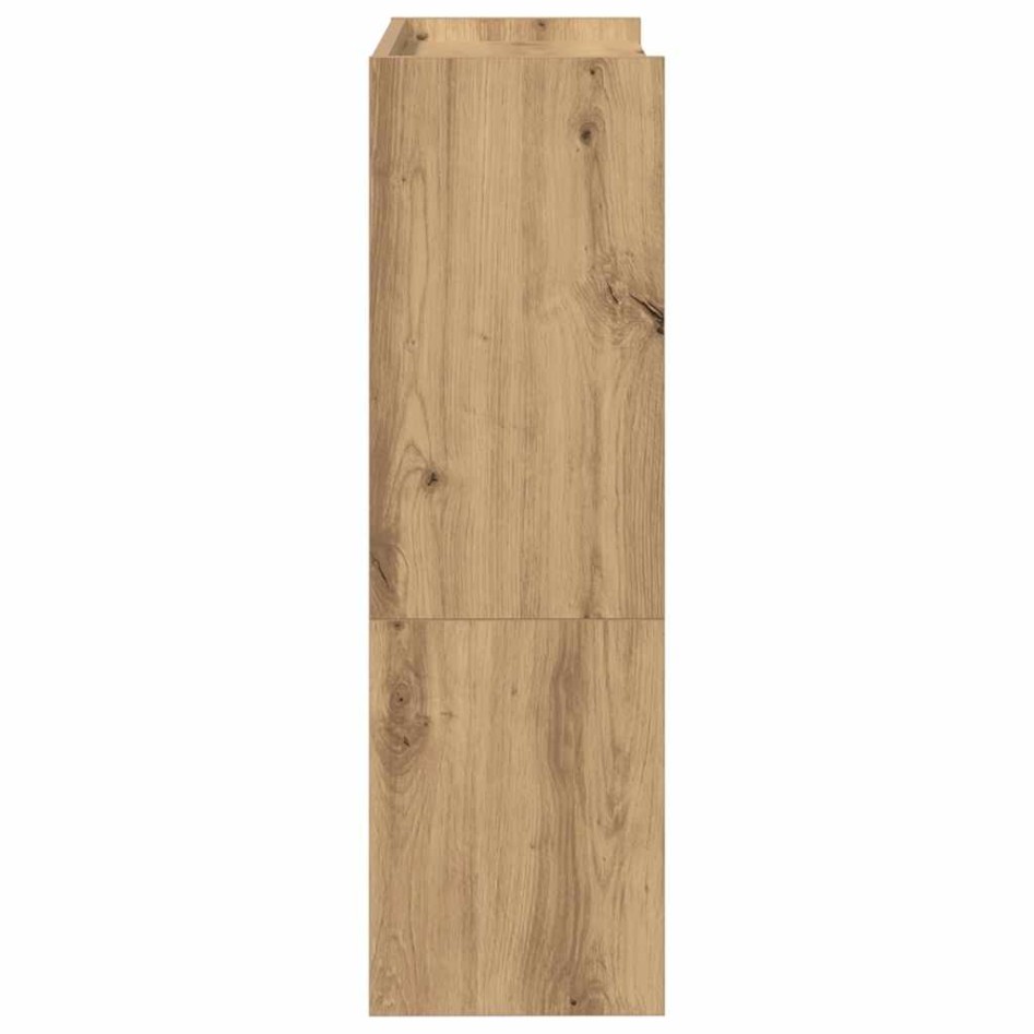 Zapatero artesanal de madera contrachapada 60x25x81