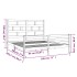 Estructura de cama madera maciza 180x200