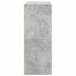 Armarios con 2 cajones 2 uds gris hormigón 60x31x40