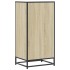Mueble zapatero madera contrachapada roble sonoma 48x38x97,5