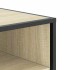 Mueble zapatero madera contrachapada roble sonoma 48x38x97,5