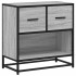 Mesita de noche sonoma gris 60x31x60 cm madera