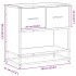 Mesita de noche sonoma gris 60x31x60 cm madera