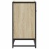 Mesita de noche roble sonoma 60x31x60 cm madera