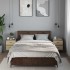 Mesitas de noche de pared 2 unidades roble Sonoma 40x31x39,5