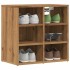 Zapateros 2 uds roble artesanal 52x30x50