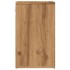 Zapateros 2 uds roble artesanal 52x30x50