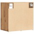 Zapateros 2 uds roble artesanal 52x30x50