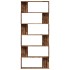 Estantería madera de ingeniería madera envejecida 80x24x192