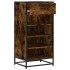 Zapatero madera contrachapada roble ahumado 48x38x97,5