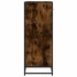 Zapatero madera contrachapada roble ahumado 48x38x97,5