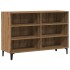 Aparador de madera de ingeniería roble artisan 103,5x35x70