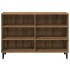 Aparador de madera de ingeniería roble artisan 103,5x35x70