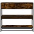 Mesa consola de madera de ingeniería roble ahumado 90x35x80
