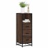 Armario de baño madera contrachapada roble marrón