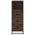 Armario de baño madera contrachapada roble marrón