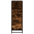 Armario baño madera contrachapada roble ahumado 35x37,5x100