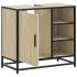 Armario de lavabo de baño madera roble Sonoma 65x33x60