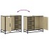 Armario de lavabo de baño madera roble Sonoma 65x33x60