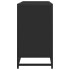 Mueble baño para lavabo madera ingeniería negro 65 x 33 x 60