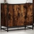 Mueble de baño para lavabo roble ahumado 65x33x60