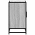 Armario lavabo baño madera ingeniería gris Sonoma 90x33x60