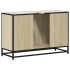 Armario lavabo baño madera ingeniería roble sonoma 90x33x60