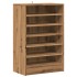Mueble zapatero madera ingeniería roble artisan 60x35x92