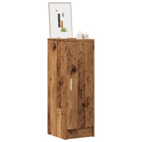 Mueble zapatero de aglomerado madera vieja 32x35x92