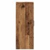 Mueble zapatero de aglomerado madera vieja 32x35x92