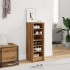 Mueble zapatero de aglomerado roble artisan 32x35x92