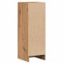 Mueble zapatero de aglomerado roble artisan 32x35x92