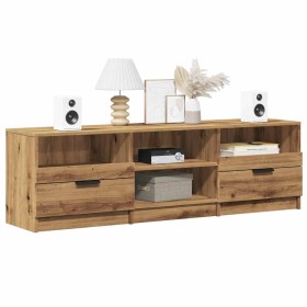 Mueble de TV madera de ingeniería roble artisan 150x33,5x45