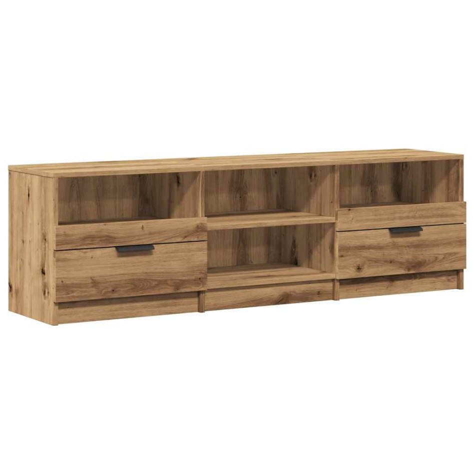 Mueble de TV madera de ingeniería roble artisan 150x33,5x45