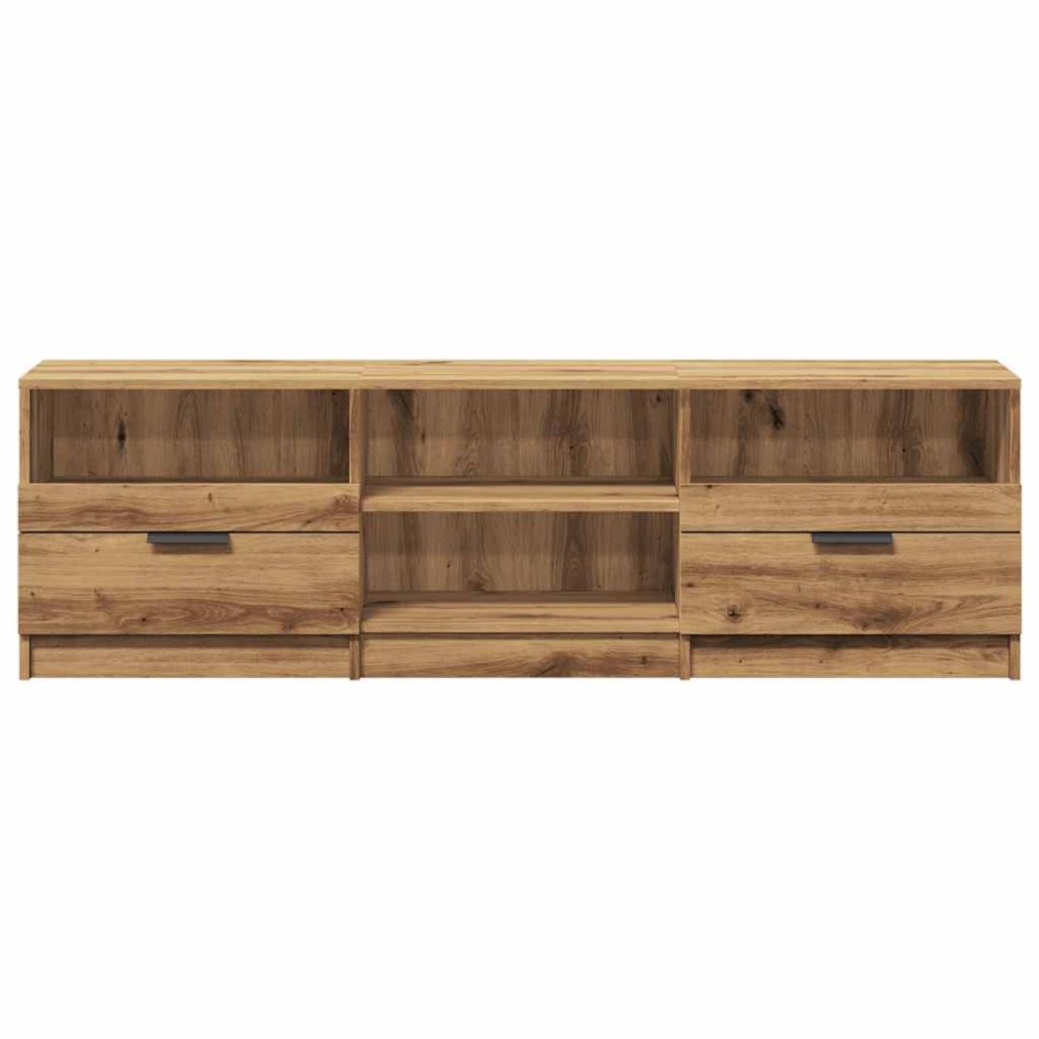 Mueble de TV madera de ingeniería roble artisan 150x33,5x45