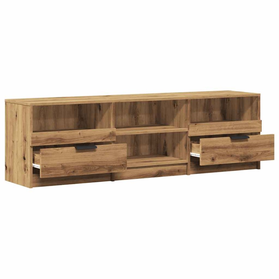 Mueble de TV madera de ingeniería roble artisan 150x33,5x45