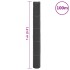 Membrana para malezas PP negra 1x100