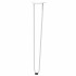 Patas de mesa tipo horquilla 4 uds acero macizo blanco 72