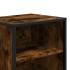 Mesitas noche 2 uds madera ingeniería roble ahumado 40x31x50