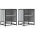 Mesitas noche 2 uds madera ingeniería gris sonoma 40x31x50