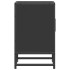 Mesitas de noche 2uds madera ingeniería negro 40x31x50 cm