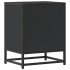 Mesitas de noche 2uds madera ingeniería negro 40x31x50 cm