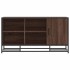 Banco zapatero madera de ingeniería roble marrón 100x40x53,5