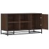Banco zapatero madera de ingeniería roble marrón 100x40x53,5